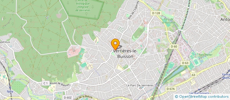 localisation de l'entreprise SCI DENIS ARMANDON à VERRIERES-LE-BUISSON
