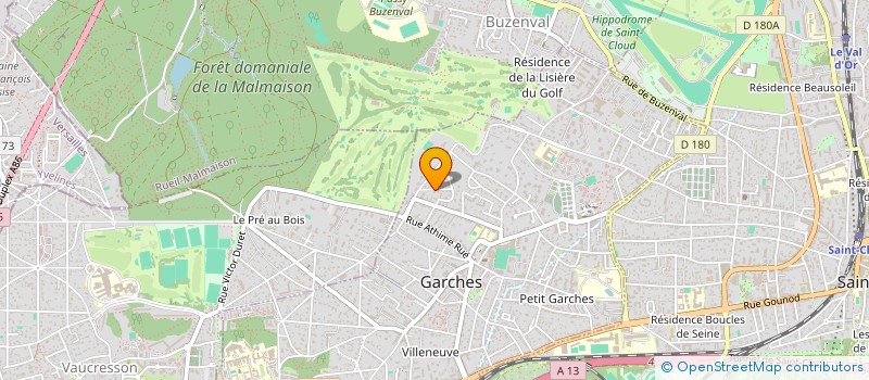 localisation de l'entreprise SCI  DENIS GARCHES à GARCHES