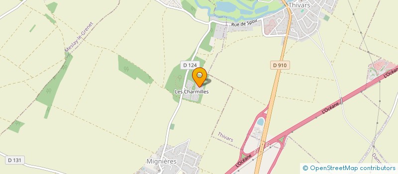 localisation de l'entreprise SCI DENIS PAPIN à MIGNIERES