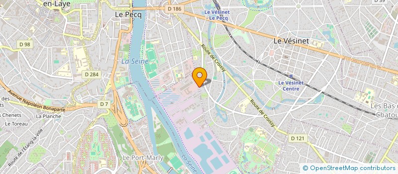 localisation de l'entreprise SCI DENIS PAPIN  LE VESINET