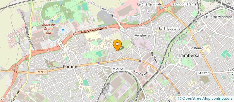localisation de l'entreprise SCI DENISCARO à LILLE