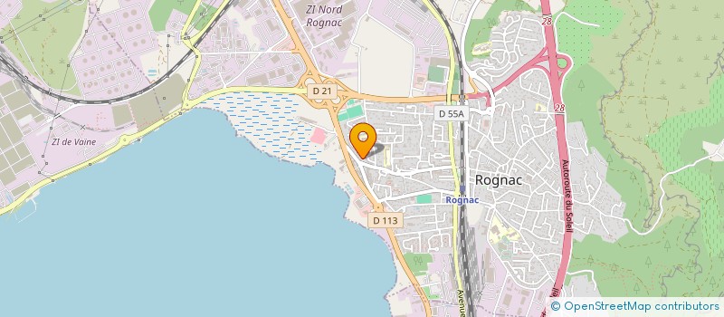 localisation de l'entreprise SCI DENISE  ROGNAC