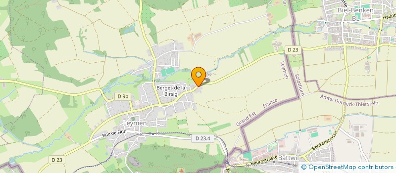 localisation de l'entreprise SCI DENISE WERNER  LEYMEN