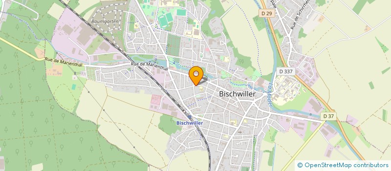 localisation de l'entreprise SCI DENIZ  BISCHWILLER