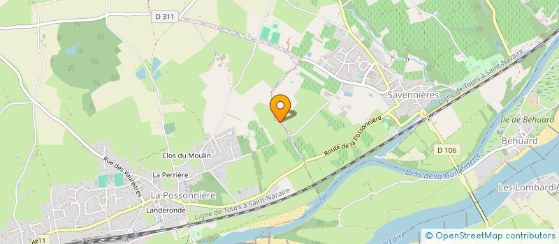 localisation de l'entreprise SCI DENIZIA  LA POSSONNIERE