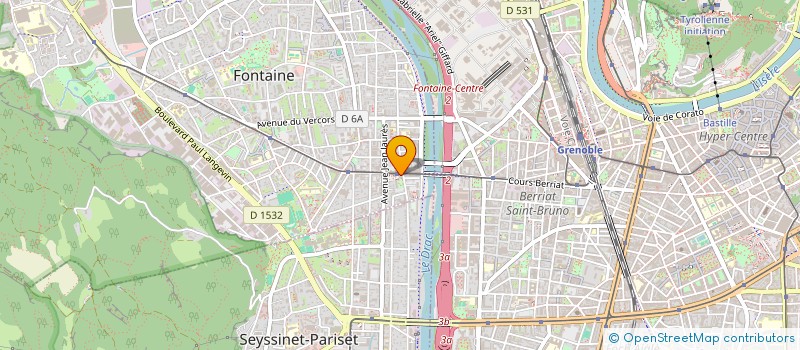 localisation de l'entreprise SCI DENJA à FONTAINE