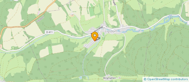 localisation de l'entreprise SCI DENNACH  LIGSDORF