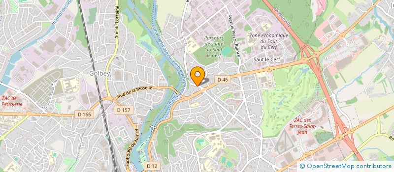 localisation de l'entreprise SCI DENNAT à EPINAL