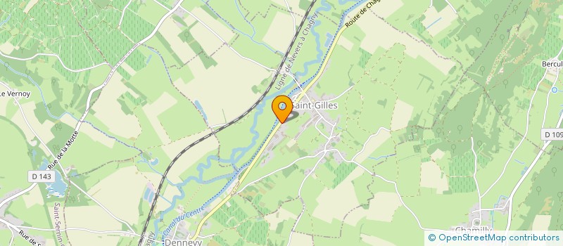 localisation de l'entreprise SCI DENNEVY  DENNEVY