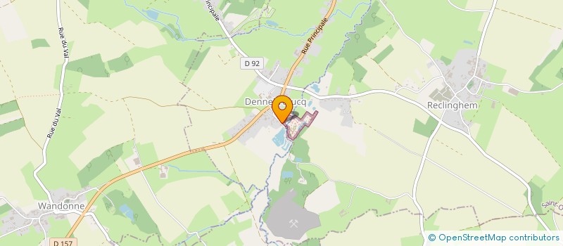 localisation de l'entreprise SCI DENNLYS  DENNEBRUCQ