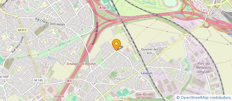 localisation de l'entreprise SCI DENOUAL à LESQUIN