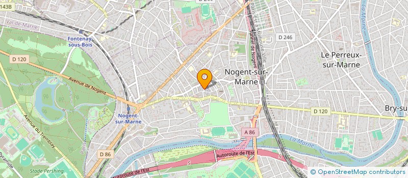 localisation de l'entreprise SCI DENOUAL  NOGENT-SUR-MARNE