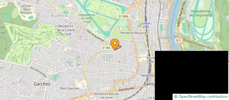 localisation de l'entreprise SCI DENOUS à SAINT-CLOUD