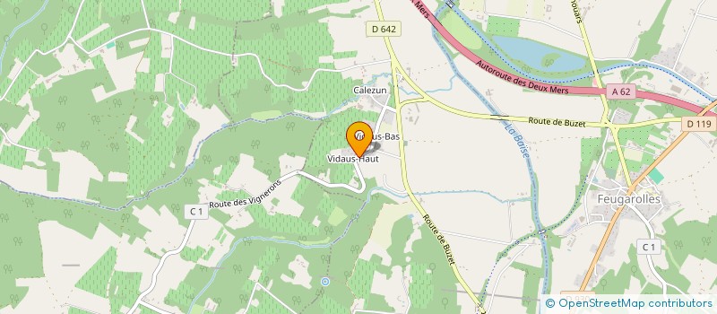 localisation de l'entreprise SCI DENOUS  VIANNE