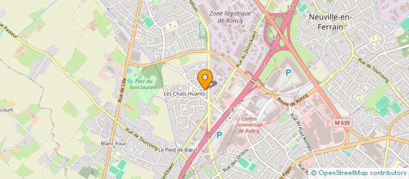 localisation de l'entreprise SCI DENOVA à RONCQ