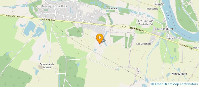 localisation de l'entreprise SCI DENOVO à NEUVY-EN-SULLIAS