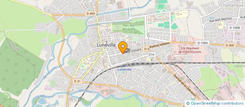 localisation de l'entreprise SCI DENOYE HANZO  CROISMARE