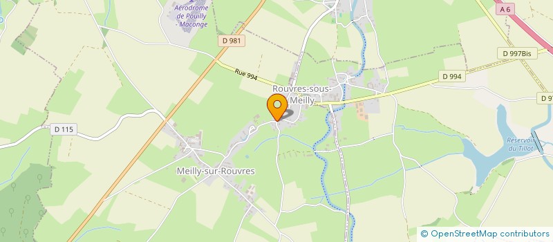 localisation de l'entreprise SCI DENOYELLE  MEILLY-SUR-ROUVRES