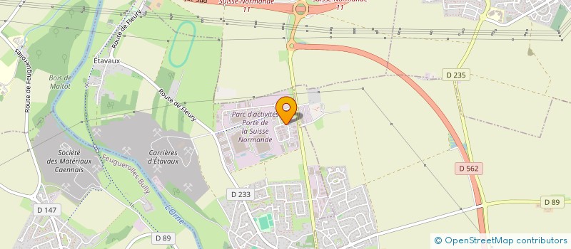 localisation de l'entreprise SCI DENTAFRAISE à SAINT-ANDRE-SUR-ORNE