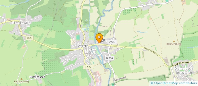 localisation de l'entreprise SCI DENTAIRE  WRTH