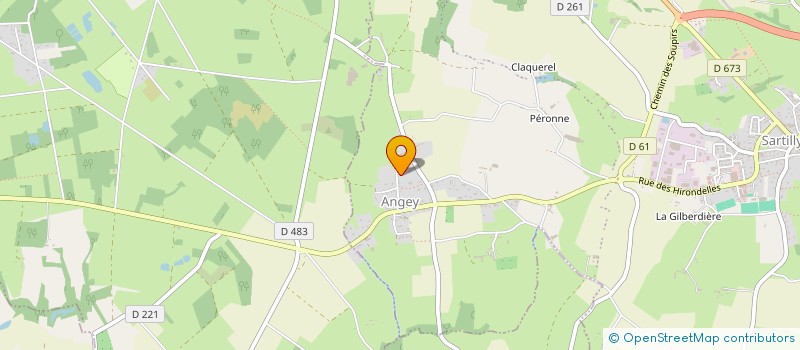 localisation de l'entreprise SCI DENTAIRE DE LA CHASSE VENIARD  SARTILLY-BAIE-BOCAGE