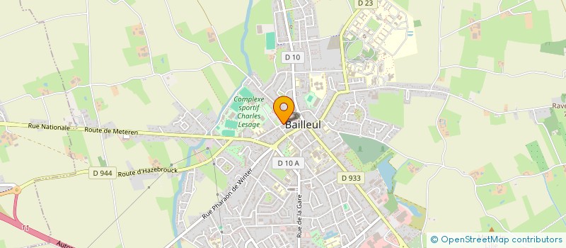 localisation de l'entreprise SCI DENTAIRE DES FLANDRES à BAILLEUL