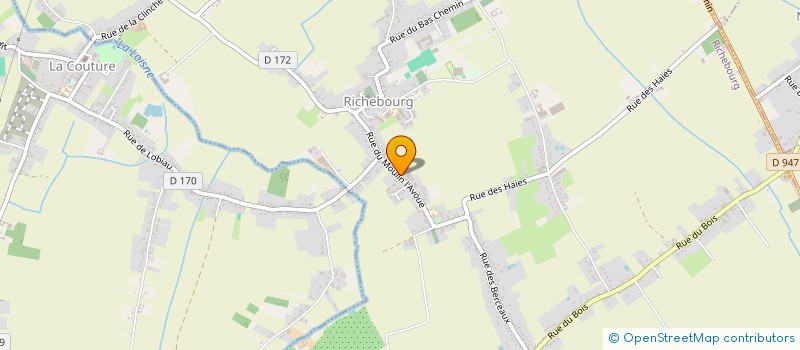 localisation de l'entreprise SCI. DENTAIRE JOLLANT  ABBEVILLE