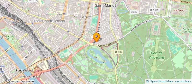 localisation de l'entreprise SCI DENTAL CONCEPT à SAINT-MANDE