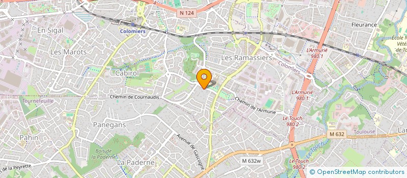 localisation de l'entreprise SCI DENTAL IMMOBILIER à COLOMIERS