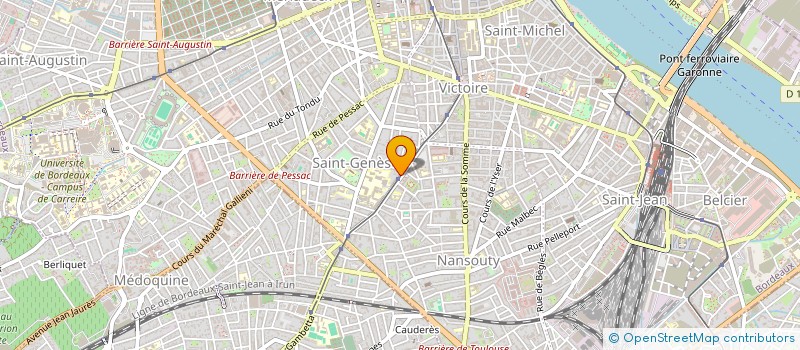 localisation de l'entreprise SCI DENTCO  BORDEAUX