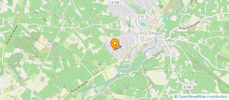 localisation de l'entreprise SCI DENTEX 06  LA TOUR-D'AIGUES