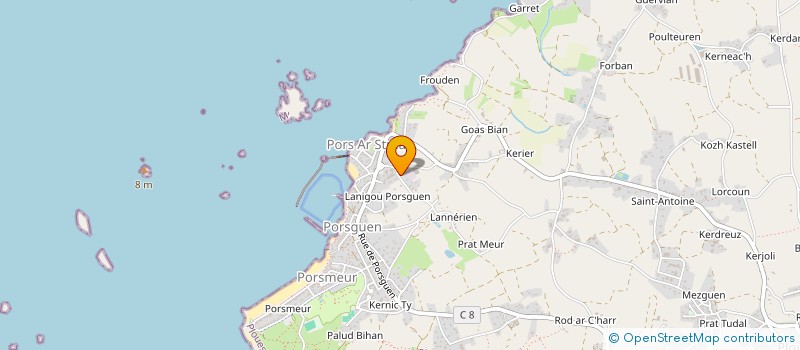 localisation de l'entreprise SCI DENTRAVI  PLOUIDER