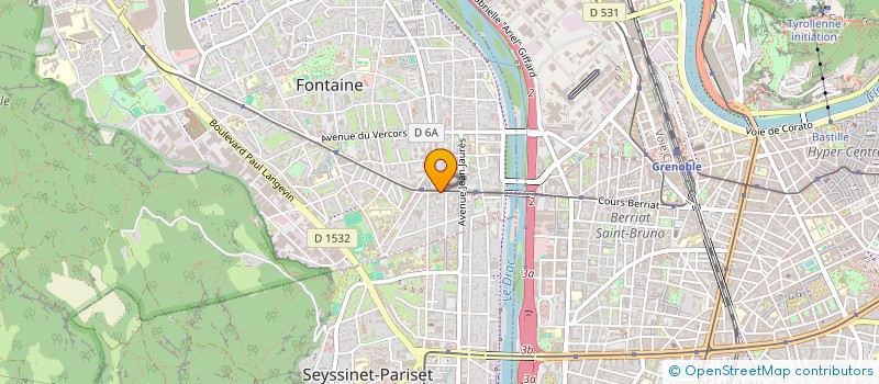 localisation de l'entreprise SCI DENTRYAZ  FONTAINE