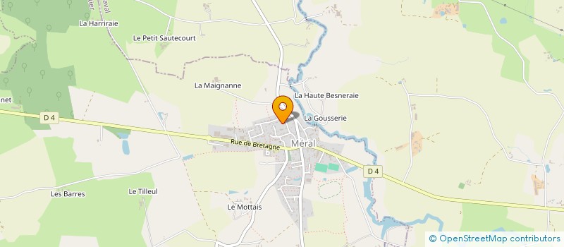 localisation de l'entreprise SCI DENUAULT  MERAL