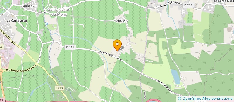 localisation de l'entreprise SCI DENVER  SAINT-PIERRE-DE-MONS