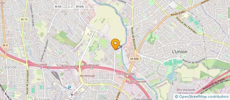 localisation de l'entreprise SCI DENVICINLUPAU à TOULOUSE