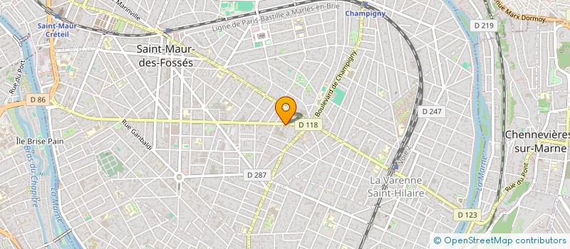 localisation de l'entreprise SCI DENY à SAINT-MAUR-DES-FOSSES