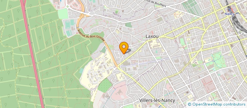 localisation de l'entreprise SCI DENYS DE LA FOUCOTTE  LAXOU