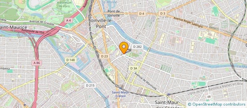 localisation de l'entreprise SCI DEO JUVANTE à SAINT-MAUR-DES-FOSSES