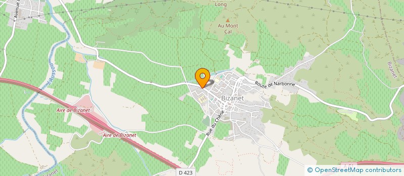 localisation de l'entreprise SCI DEODARA  BIZANET