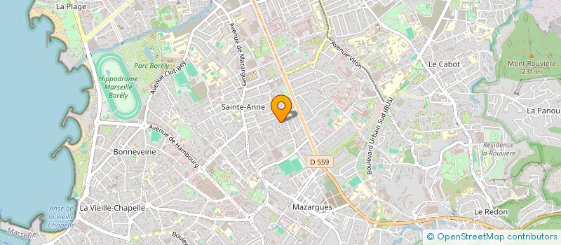 localisation de l'entreprise SCI DEODAT à MARSEILLE