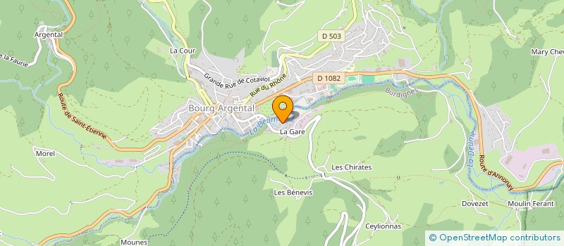 localisation de l'entreprise SCI  DEOME  BURDIGNES