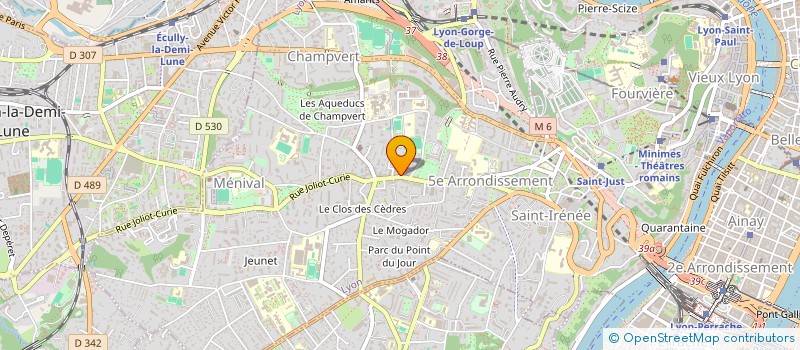 localisation de l'entreprise SCI DEONTOS  LYON