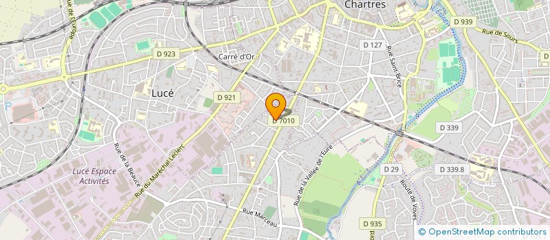 localisation de l'entreprise SCI DEOREM à LUISANT