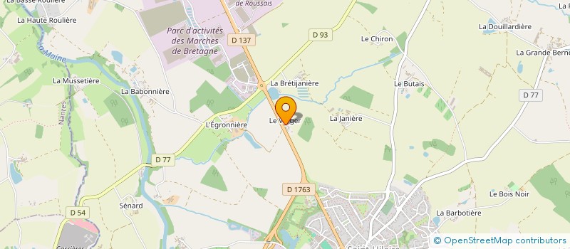 localisation de l'entreprise SCI DEP LE PLANTY à MONTAIGU-VENDEE