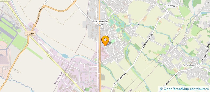 localisation de l'entreprise SCI DEPA  SERRES-CASTET