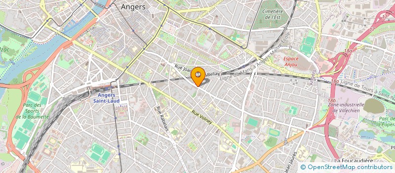 localisation de l'entreprise SCI DEPAMBOUR à ANGERS
