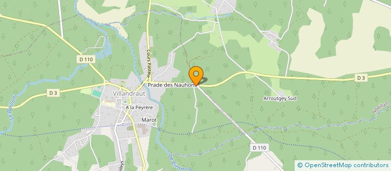 localisation de l'entreprise SCI DEPAP  UZESTE