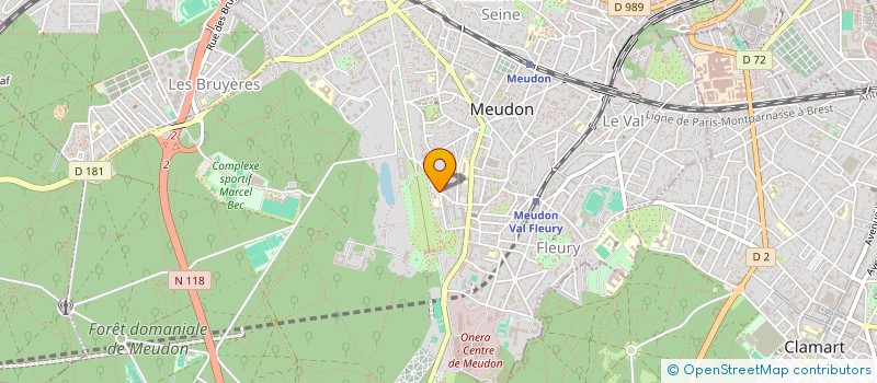 localisation de l'entreprise SCI DEPARDIEU à MEUDON