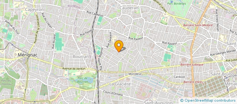 localisation de l'entreprise SCI DEPE  BORDEAUX